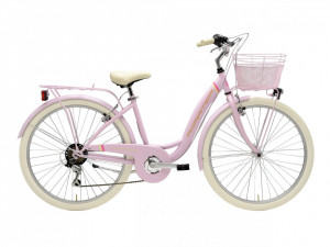 Bicicleta Adriatica Panda 26 Lady 6V Roz 42 cm - Img 2
