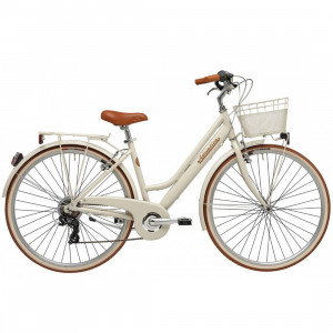 Bicicleta Adriatica Retro Lady 28 crem 45 cm