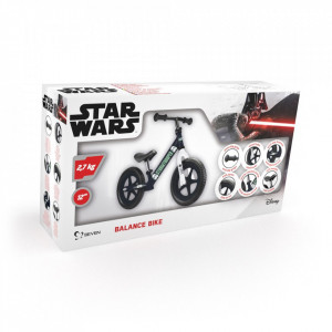 Bicicleta copii Seven Star Wars Stormtrooper Metal Balance Bike - Img 3