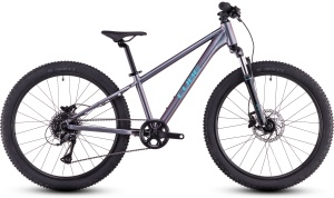 BICICLETA CUBE ACID 240 DISC GALACTIC CYAN 2025 roti 24" - Img 1