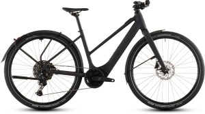 BICICLETA ELECTRICA CUBE EDITOR HYBRID PRO 400X FE TRAPEZE COAL PRISM 2026 58 cm