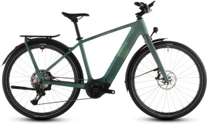 BICICLETA ELECTRICA CUBE KATHMANDU HYBRID C:62 SLT 400X SEAFOAM CHROME 2026 50 cm