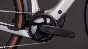 BICICLETA ELECTRICA CUBE NULANE HYBRID C:62 RACE 400X FE SLEEKGREY PRISM 2026 XS - Img 4