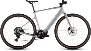 BICICLETA ELECTRICA CUBE NULANE HYBRID C:62 RACE 400X SLEEKGREY PRISM 2026 M
