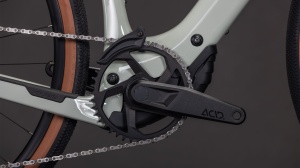 BICICLETA ELECTRICA CUBE NUROAD HYBRID C:62 RACE 400X REEDBEIGE BLACK 2026 XS - Img 4