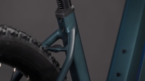 BICICLETA ELECTRICA CUBE REACTION HYBRID ONE 600 EASY ENTRY ROYALGREEN PRISM 2026 cadru M (18") - roti 29 - Img 4