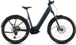 BICICLETA ELECTRICA CUBE REACTION HYBRID PRO 800 FE EASY ENTRY NEBULAR DAZZLE 2026 cadru XL (22") - roti 29 - Img 1