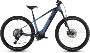 BICICLETA ELECTRICA CUBE REACTION HYBRID SLT 800 HAZEBLUE FUME 2026 cadru XXL (23") - roti 29