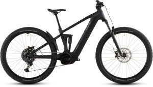 BICICLETA ELECTRICA CUBE STEREO HYBRID ONE22 PRO 800 NIGHT CHROME 2026 cadru S (16") - roti 27.5