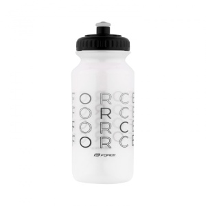 Bidon Force ENJOY 500ml, transparent-negru