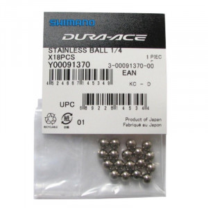 BILE SHIMANO 1/4" STAINLESS 18 BUC.