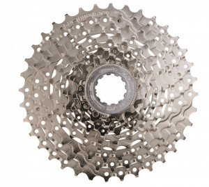 BLOC DE PINIOANE PE CASETA SHIMANO ALIVIO CS-HG400-9 9 VIT. 11-12-13-15-17-19-21-23-25 (G) AMBALAT IND.