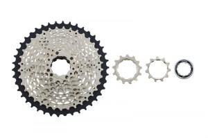 BLOC DE PINIOANE PE CASETA SHIMANO DEORE CS-HG500-10 10 VIT. 11-13-15-18-21-24-28-32-37-42T AMBALAT IND.