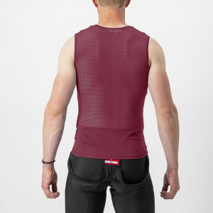 Bluza corp fara maneci Castelli Pro Mesh 2.0 SL Visiniu M - Img 2