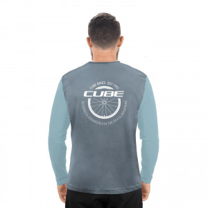 BLUZA CUBE EDGE GREY DARK MINT XL - Img 2