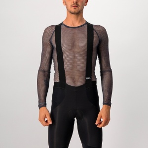 Bluza de corp Castelli Miracolo Wool LS, Antracit, XXL - Img 2