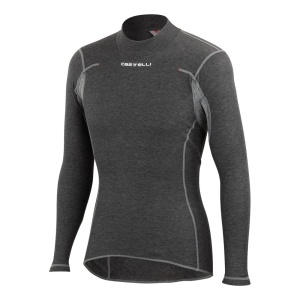 Bluza de corp cu maneca lunga Castelli Flanders Warm LS, Gri, XL - Img 2