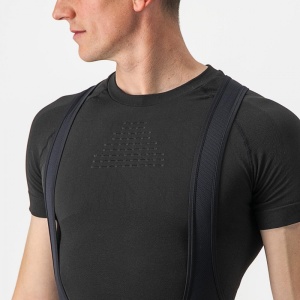 Bluza de corp cu maneca scurta Castelli Core Seamless SS, Negru, XXL - Img 6