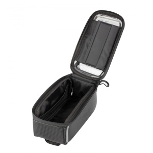 Borseta cadru Force Clash cu compartiment telefon neagra - Img 2