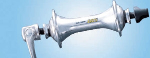 BUTUC FATA SHIMANO 105 HB-5500 32H OLD 100MM QR 133MM AMBALAT IND.