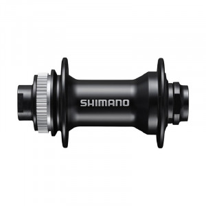 BUTUC FATA SHIMANO HB-MT400 32H OLD 100MM AX E-THRU 15MM (FARA AX) PT. ROTOR CENTER LOCK FARA LOCK RING AMBALAT IND.