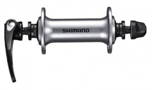 BUTUC FATA SHIMANO SORA HB-RS300 32H OLD 100MM AX 108MM QR 129MM ARGINTIU AMBALAT IND.