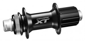 BUTUC SPATE SHIMANO DEORE XT FH-M8010 32H 8/9/10/11 VIT. OLD 142MM PT. AX E-THRU 12MM (FARA AX) PT. ROTOR CENTER LOCK AMBALAT IND.
