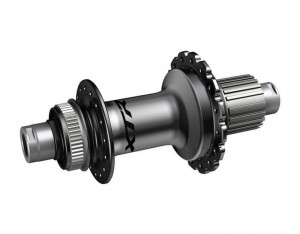 BUTUC SPATE SHIMANO XTR FH-M9111 28H 12 VIT. OLD 142MM AX E-THRU AX 12MM (FARA AX) PT. ROTOR CENTER LOCK (CU PIULITA DE STRANGERE) AMBALAT IND.