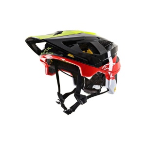 Casca Alpinestars Vector Tech Pilot Negru/Galben/Rosu L (59-63 cm)