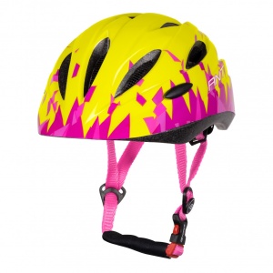 Casca copii Force Ant Junior, fluo-roz, XS-S (48-52 cm)