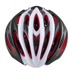 Casca Force Bat Negru/Alb/Rosu L-XL (57-61 cm)