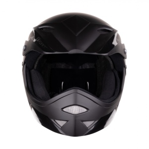 Casca Force Downhill Junior, negru mat S/M - Img 3