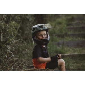 Casca Force DROP downhill, verde-negru S-M - Img 6