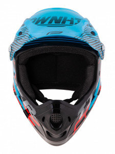 Casca Force Tiger Downhill Black/Blue/Red S-M (57-58 cm) - Img 4