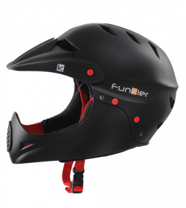 Casca FUNKIER Jupiter FH-002 - Black/Red M (54-58) - Img 1