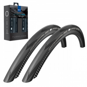 Cauciuc SCHWALBE Pro One (set 2 buc.) - 700x23C (23-622) HS462 B/B-SK, OSC - TLE Pliabil