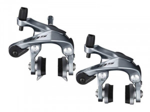 CLESTI DE FRANA SHIMANO 105 BR-R7000 FATA & SPATE PIULITA INGROPATA 10.5/12.5/18/27/32MM CS-51 SABOTI R55C4 ARGINTIU AMBALAT IND.