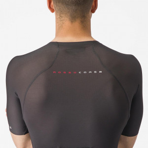 Combinezon cu maneca scurta Castelli Sanremo BTW Speed, Negru, M - Img 5