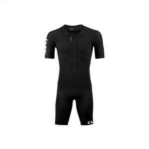COMBINEZON CUBE SLT AERO-SUIT BLACK N WHITE M