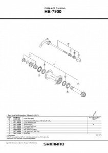 CON SHIMANO HB-7900 STANGA