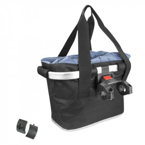 Cos fata Force Klick 31.8mm textil negru - Img 2