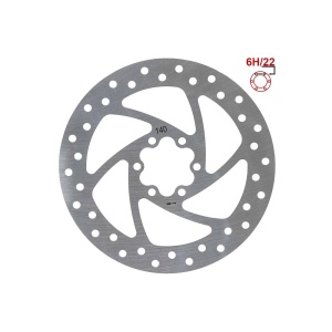 Disc frana trotineta 140mm 6 gauri