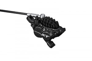 ETRIER FRANA PE DISC SHIMANO DEORE XT BR-M8020 HIDRAULICA FARA ADAPTOR FATA SAU SPATE PLACUTE METAL H03C CU ARIPIOARE DE RACIRE AMBALAT IND.