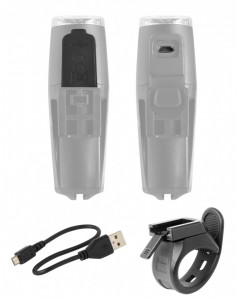 Far fata Force Shark USB 500Lm Negru Negru - Img 3