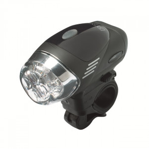 FAR PRO LED-04 BK/SVR 2-MODE INCL. BATERII CU PRINDERE REGLABILA QR (07)