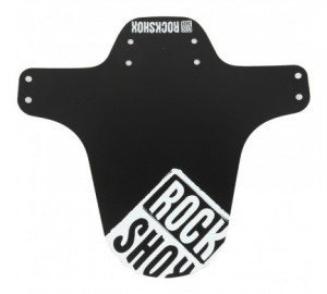 Fender RockShox MTB Black White Distressed Logo Print
