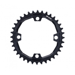 Foaie angrenaj Force NW 36T BCD 104, 4 suruburi, negru