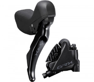 FRANA PE DISC SET ASAMBLAT /J-kit DIRECT ST-RX400(R) BR-RX400(R) PT. 25MM PLACUTE RESIN CU ARIPIOARE DE RACIRE SL 2200MM 1700MM FURTUN(SM-BH90 NEGRU) OT-SP41 600/300MM AMBALAT IND.