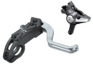 FRANA PE DISC SHIMANO SET ASAMBLAT XTR BL-M975A (STANGA) BR-M975(FATA) PRINDERE IS PLACUTE RESIN SM-RT97(160MM) FURTUN:900MM EXTRA OLIVA SI INSERTIE CONECTARE AMBALAT IND.