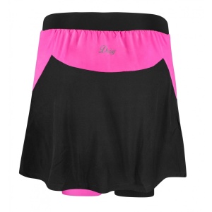 Fusta cu pantaloni scurti cu bazon Force Daisy negru/roz XS - Img 8